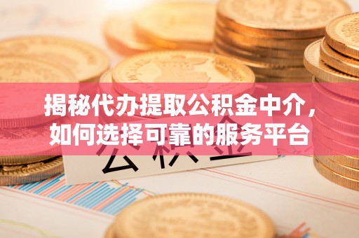 泽州揭秘代办提取公积金中介，如何选择可靠的服务平台