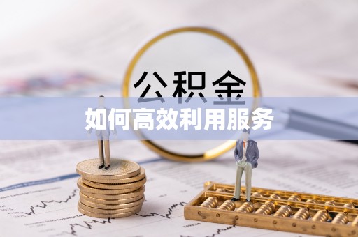 泽州如何高效利用服务