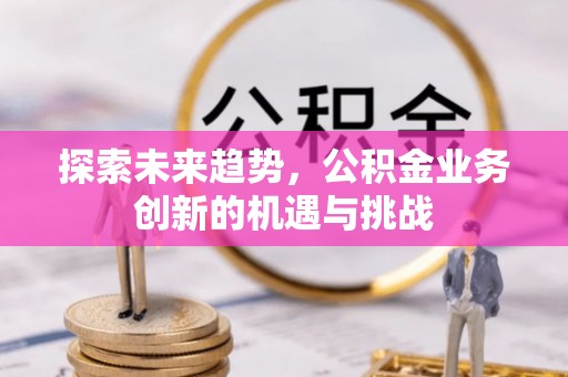 泽州探索未来趋势，公积金业务创新的机遇与挑战