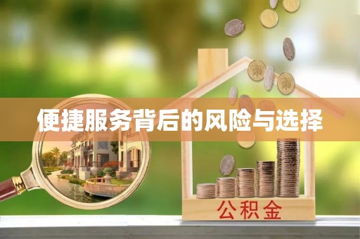 泽州便捷服务背后的风险与选择